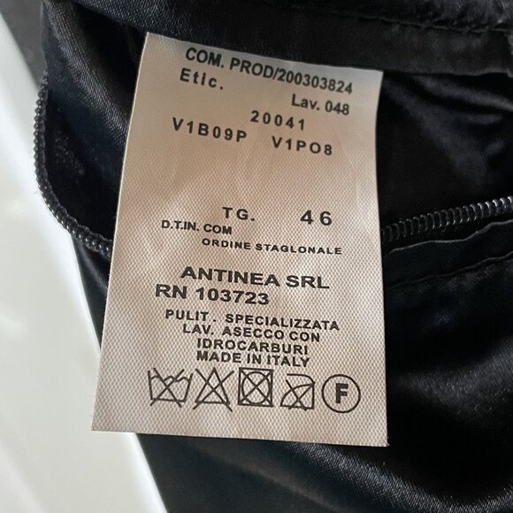 Leather Motorcycle Jacket Mens S Michael Jackson Bomber Removable Sleeves Italy - Picture 7 of 8